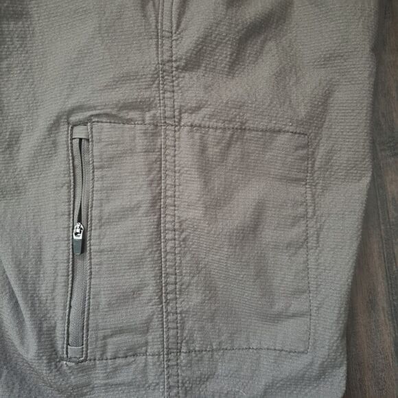 Sonoma Goods For Life Zip Pocket Pants Mens Medium Brown Drawstring 30.5”Inseam - Picture 8 of 14